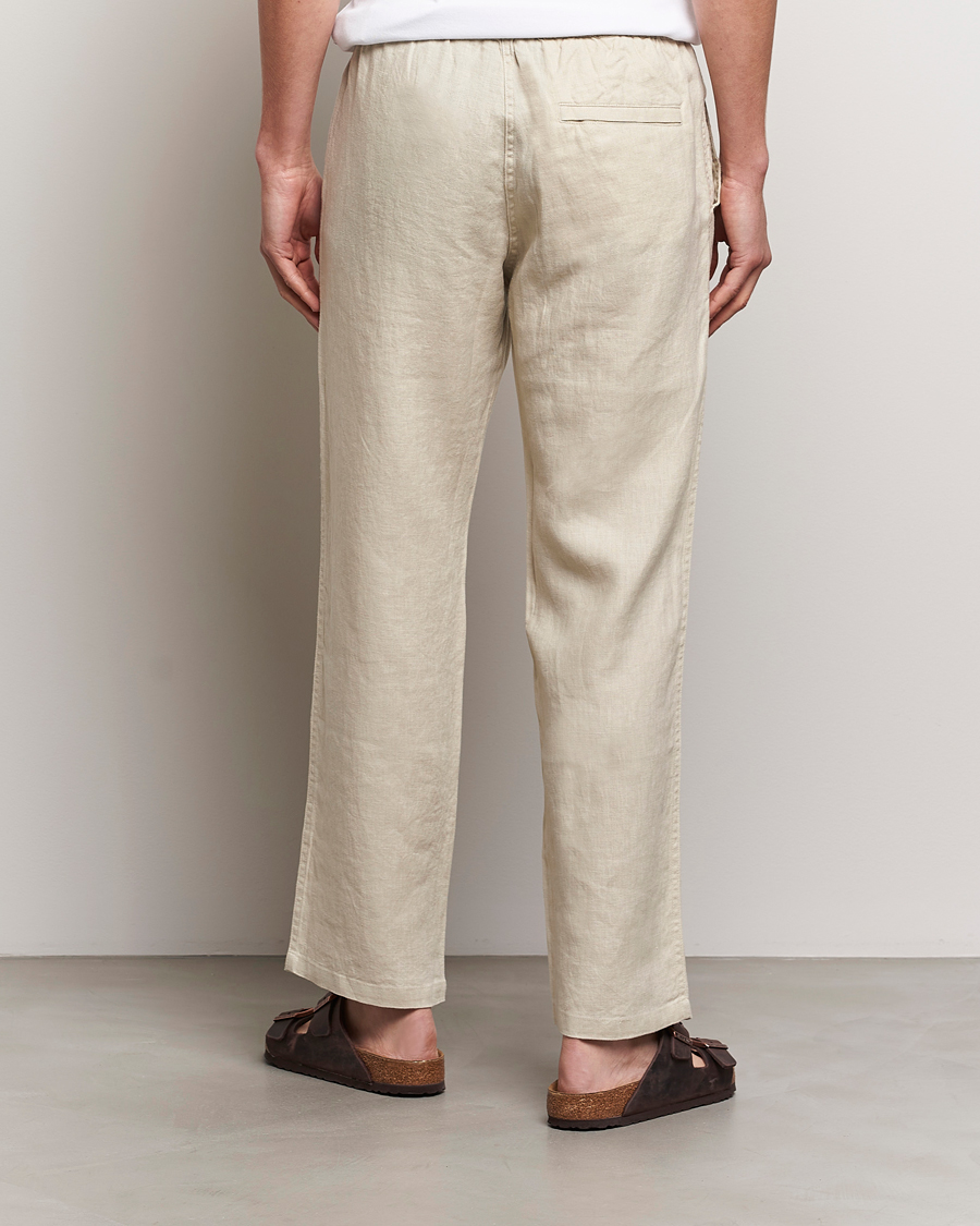 Herren | Hosen | Samsøe Samsøe | Sajabari Linen Drawstring Trousers Castle Wall