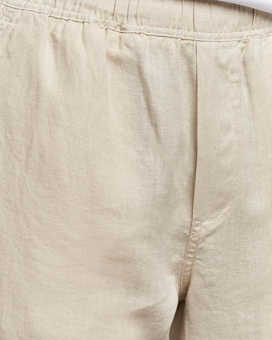 Herren | Hosen | Samsøe Samsøe | Sajabari Linen Drawstring Trousers Castle Wall