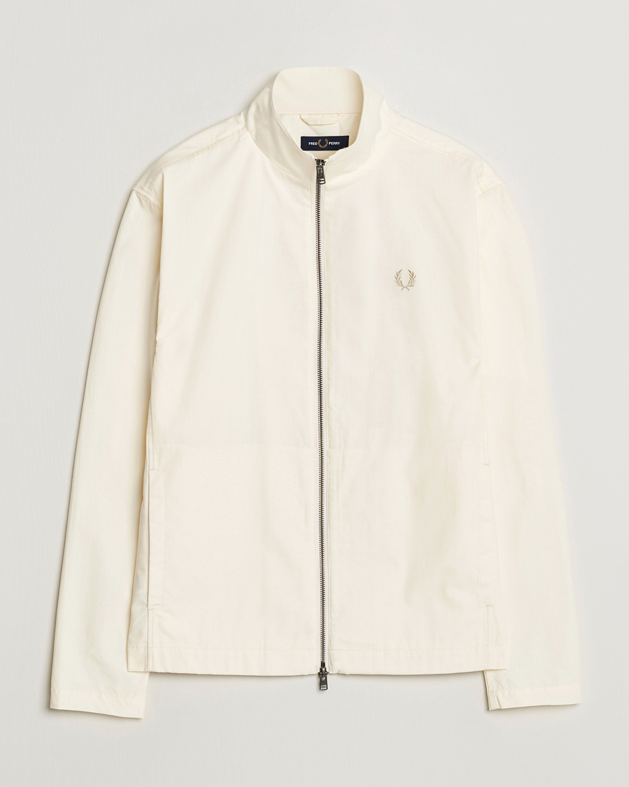 Herren |  | Fred Perry | Woven Ripstop Shirt Jacket Ecru