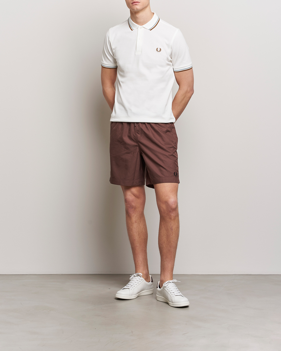 Herren | Poloshirts | Fred Perry | Twin Tipped Polo Shirt Snow White