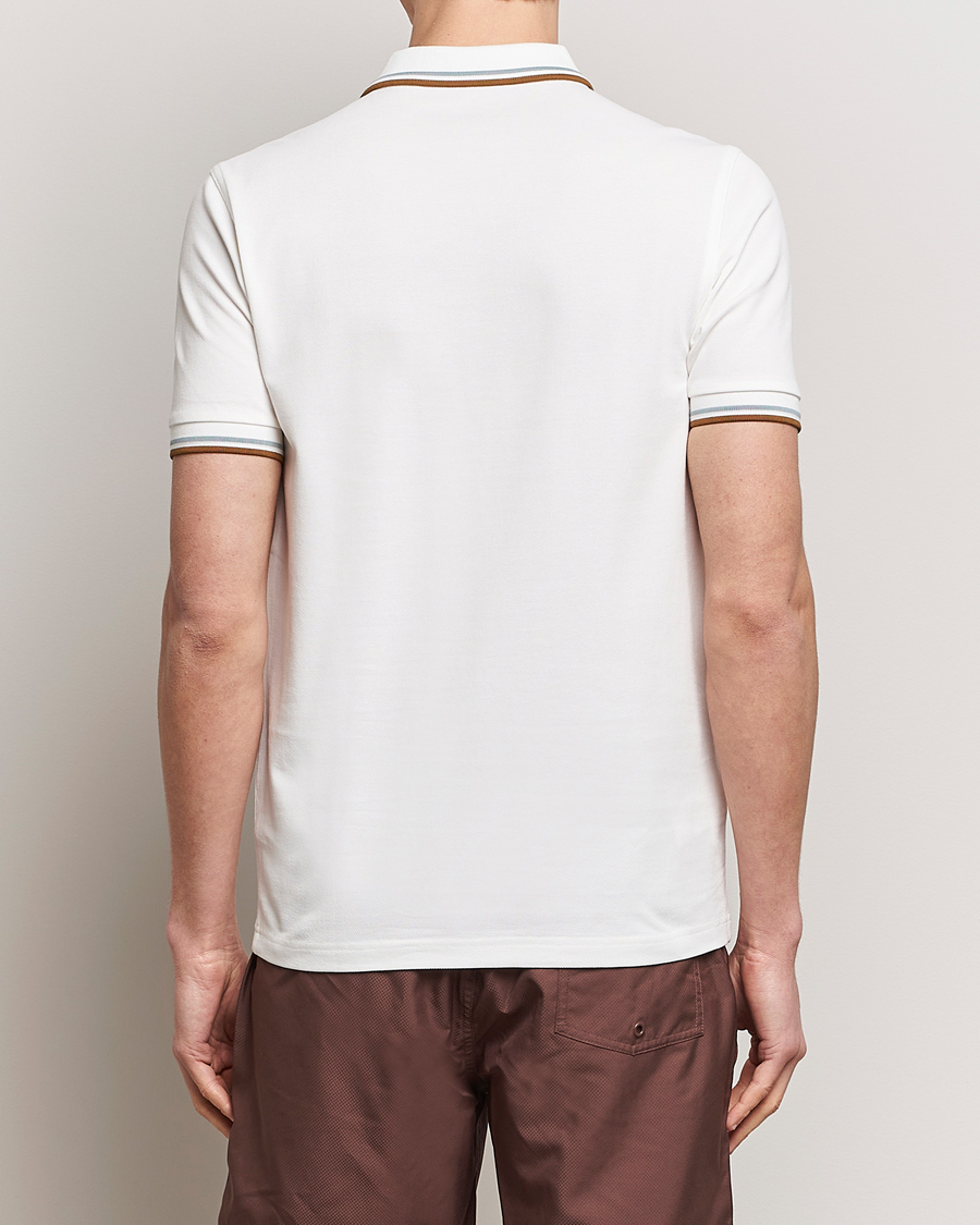 Herren | Poloshirts | Fred Perry | Twin Tipped Polo Shirt Snow White