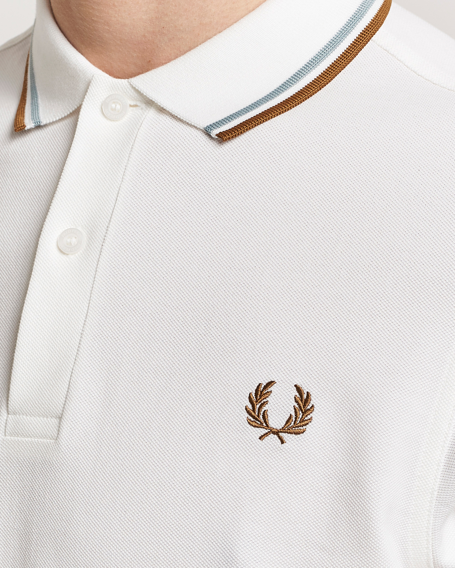 Herren | Poloshirts | Fred Perry | Twin Tipped Polo Shirt Snow White