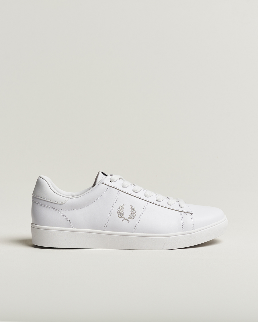 Herren | Fred Perry Spencer Tennis Leather Sneaker White | Fred Perry | Spencer Tennis Leather Sneaker White