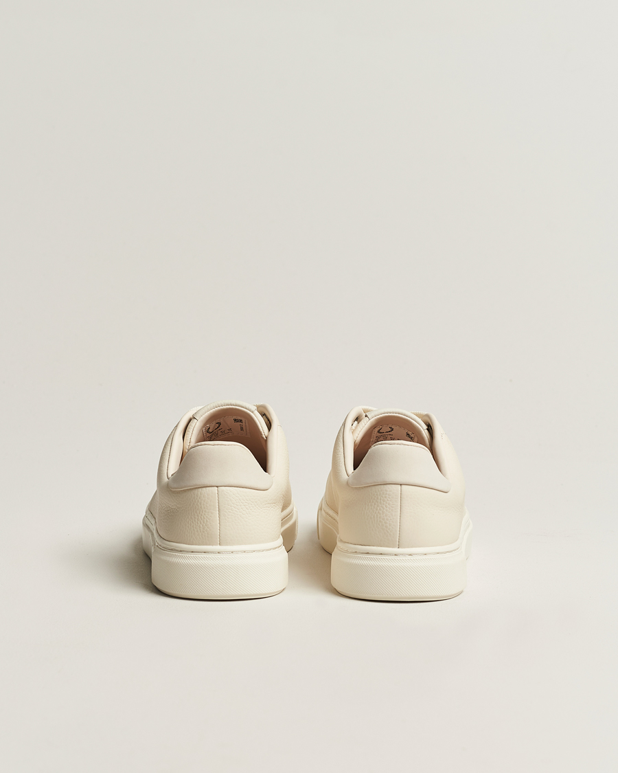 Herren | Fred Perry B71 Grained Leather Sneaker Ecru | Fred Perry | B71 Grained Leather Sneaker Ecru