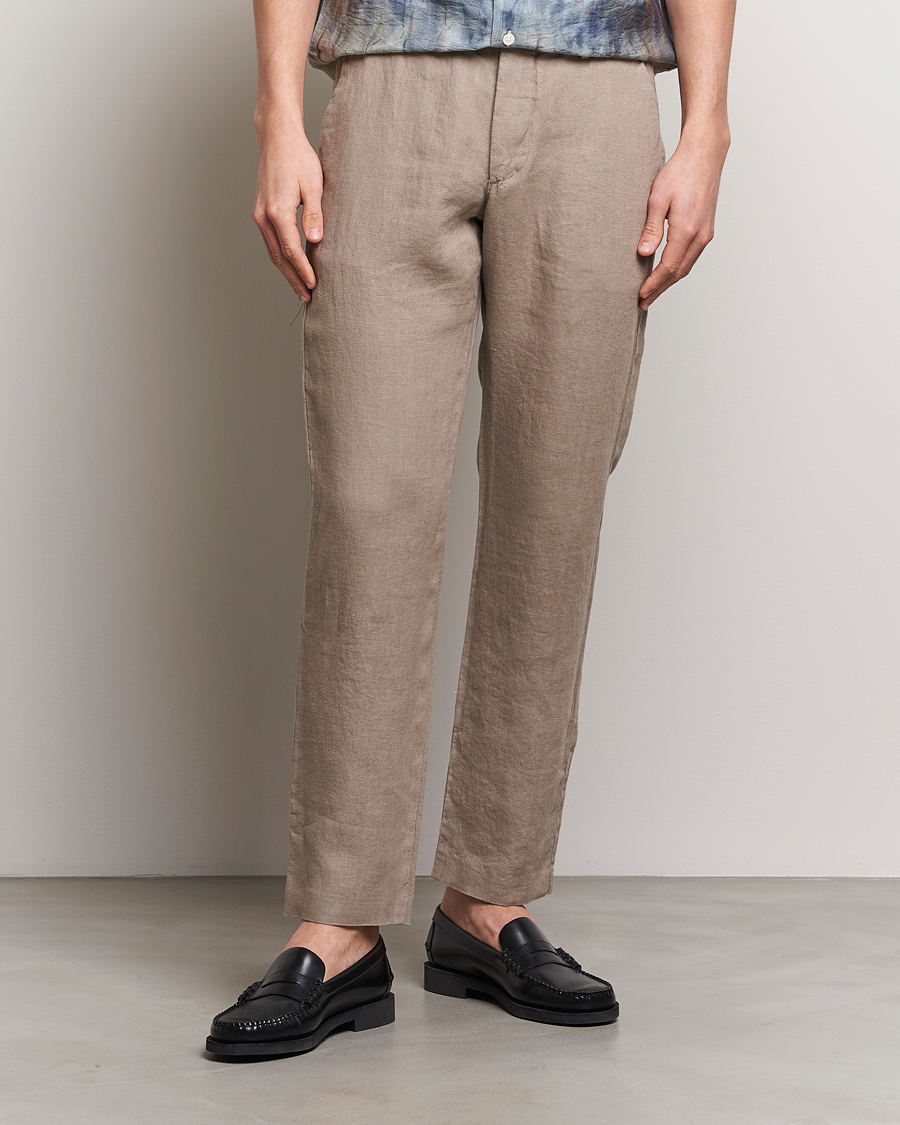 Herr |  | NN07 | Theo Linen Trousers Greige