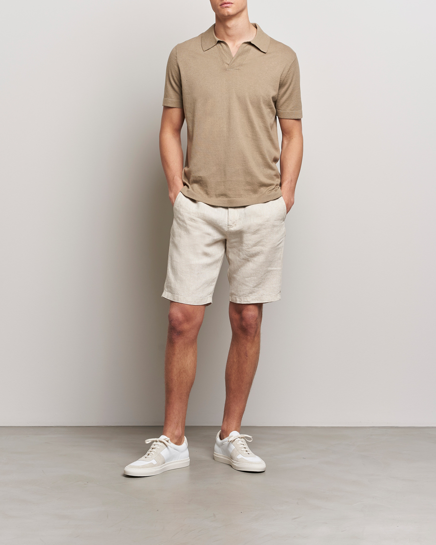 Herren | Shorts | NN07 | Crown Linen Shorts Oat