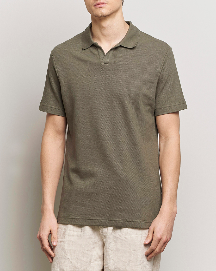 Herren | Kurzarm-Poloshirts | NN07 | Paul Polo Capers Green