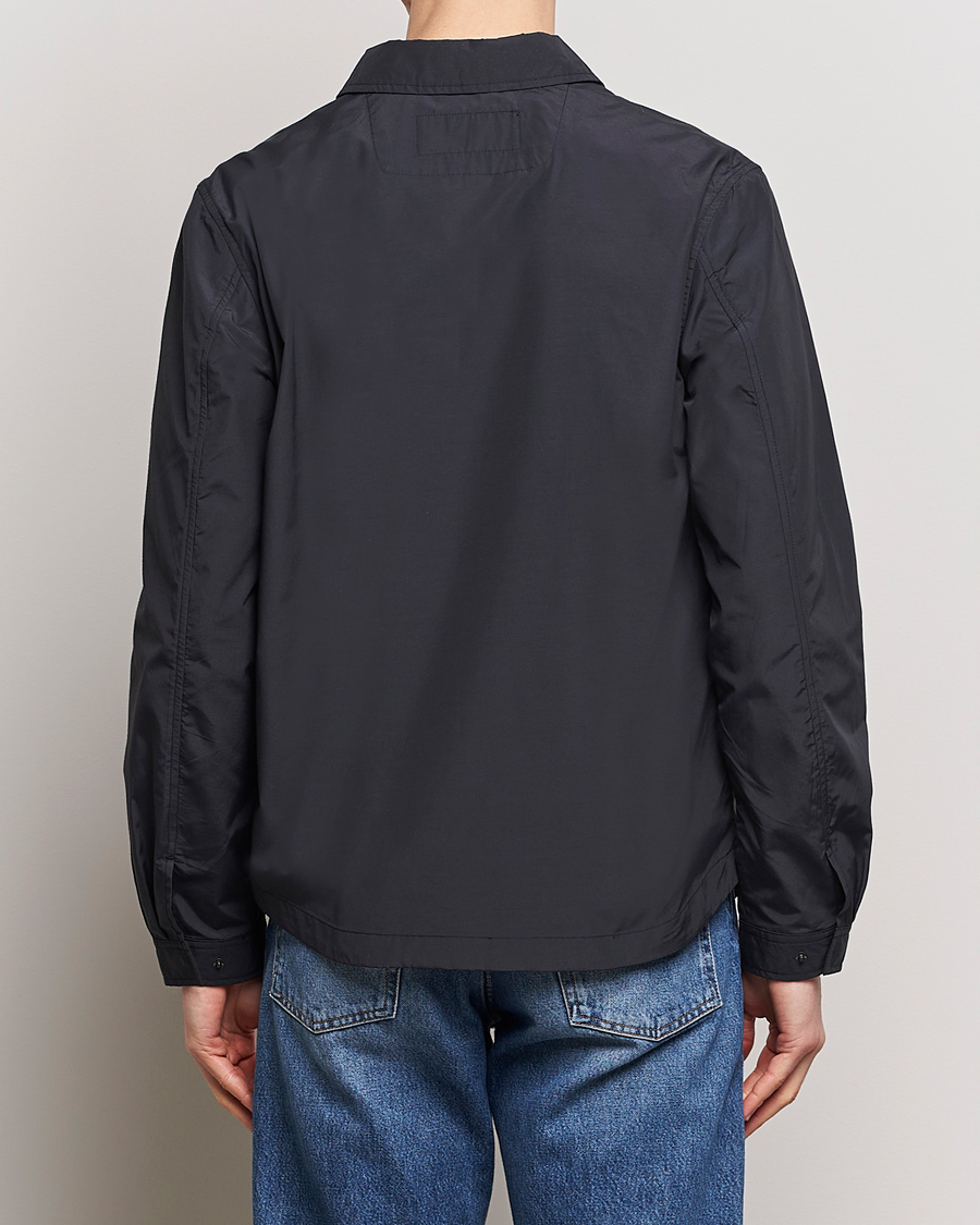 Herren | Hemden | A Day's March | Buxton Nylon Overshirt Black