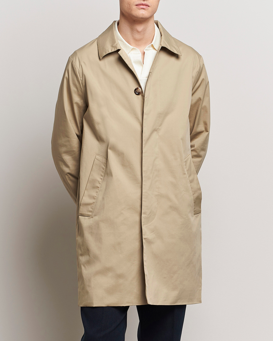 Herren | Mäntel | A Day's March | Duster Car Coat Khaki