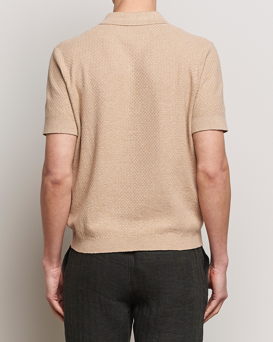 Herren | Poloshirts | A Day's March | Rosehall Bric Polo Khaki