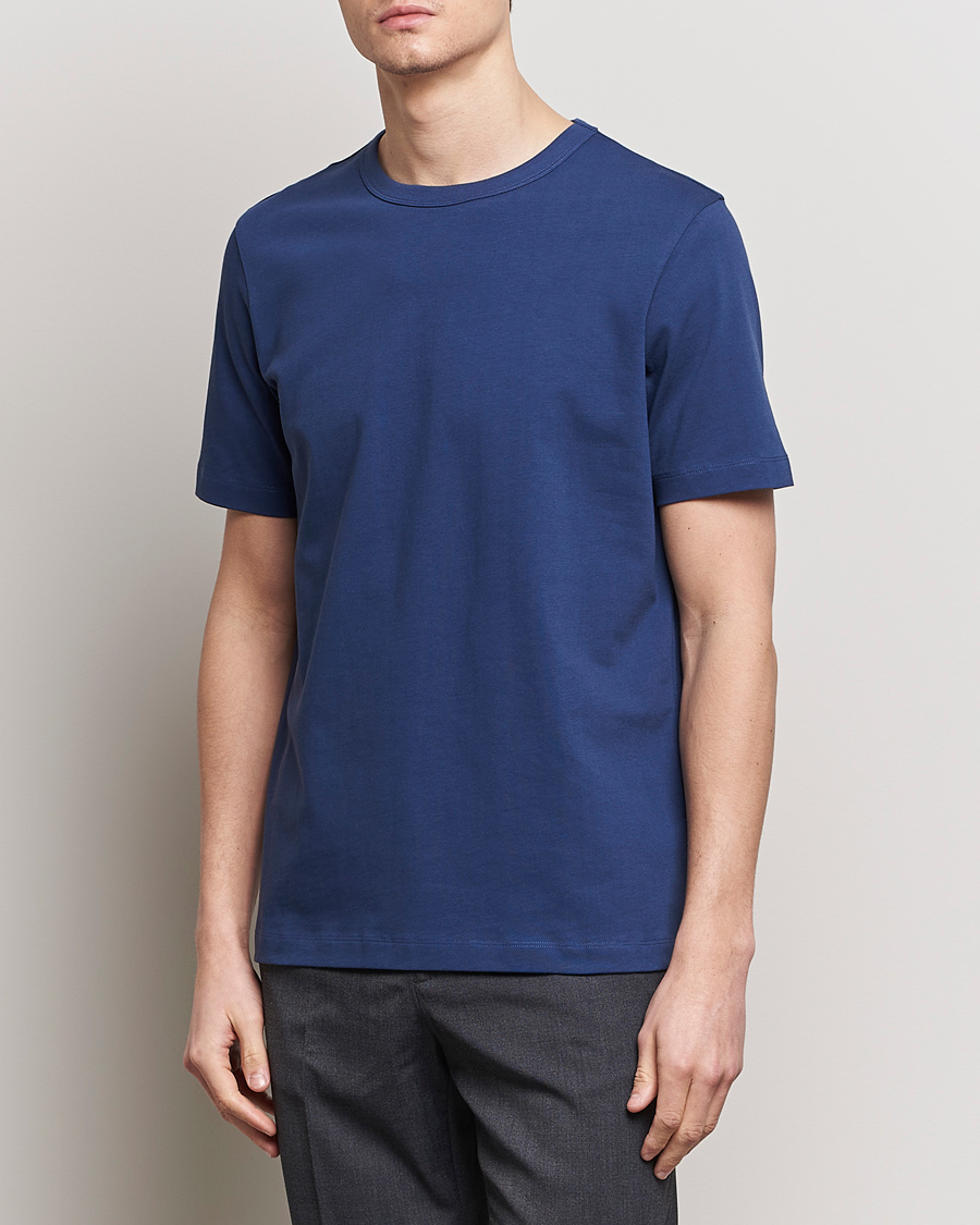 Herren | Business & Beyond | A Day's March | Heavy T-Shirt Brewers Blue