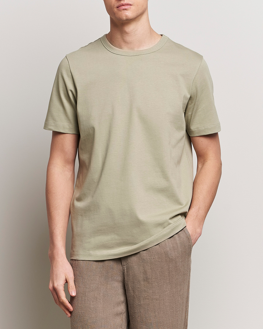 Herren | T-Shirts | A Day's March | Heavy T-Shirt Green Tea