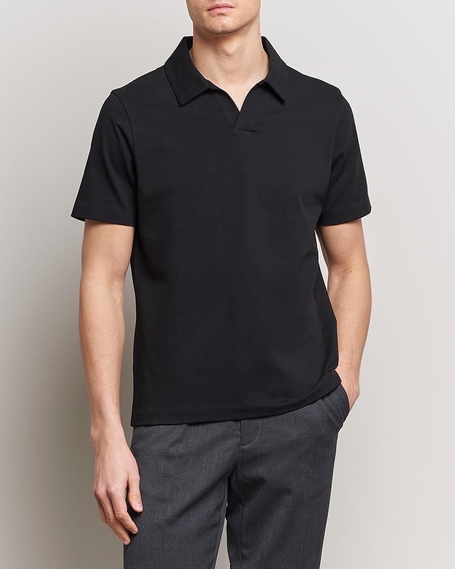 Men | A Day's March | A Day\'s March | Greylock Jersey Polo Black
