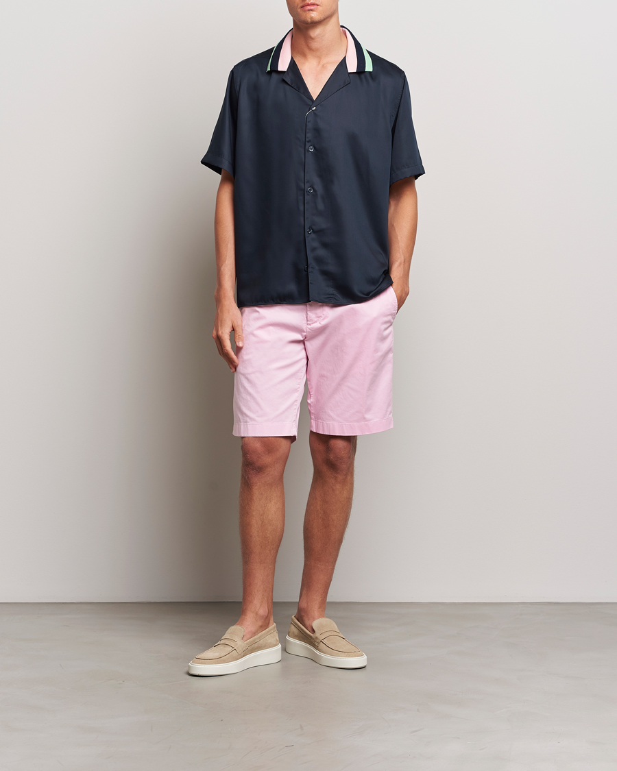 J.Lindeberg Nathan Cloud Satin Shorts Pink Lavender bei Care of Carl