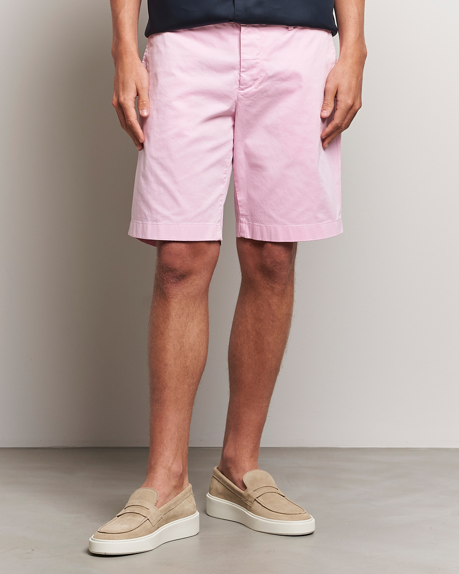 Herren |  | J.Lindeberg | Nathan Cloud Satin Shorts Pink Lavender