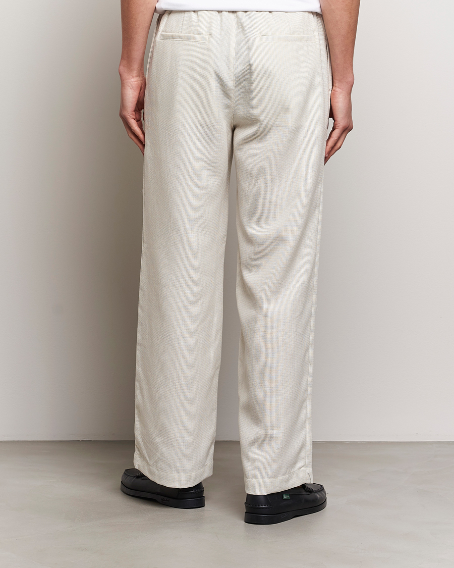 Herren | Hosen | J.Lindeberg | Noah Wide Linen Pants Safari Beige