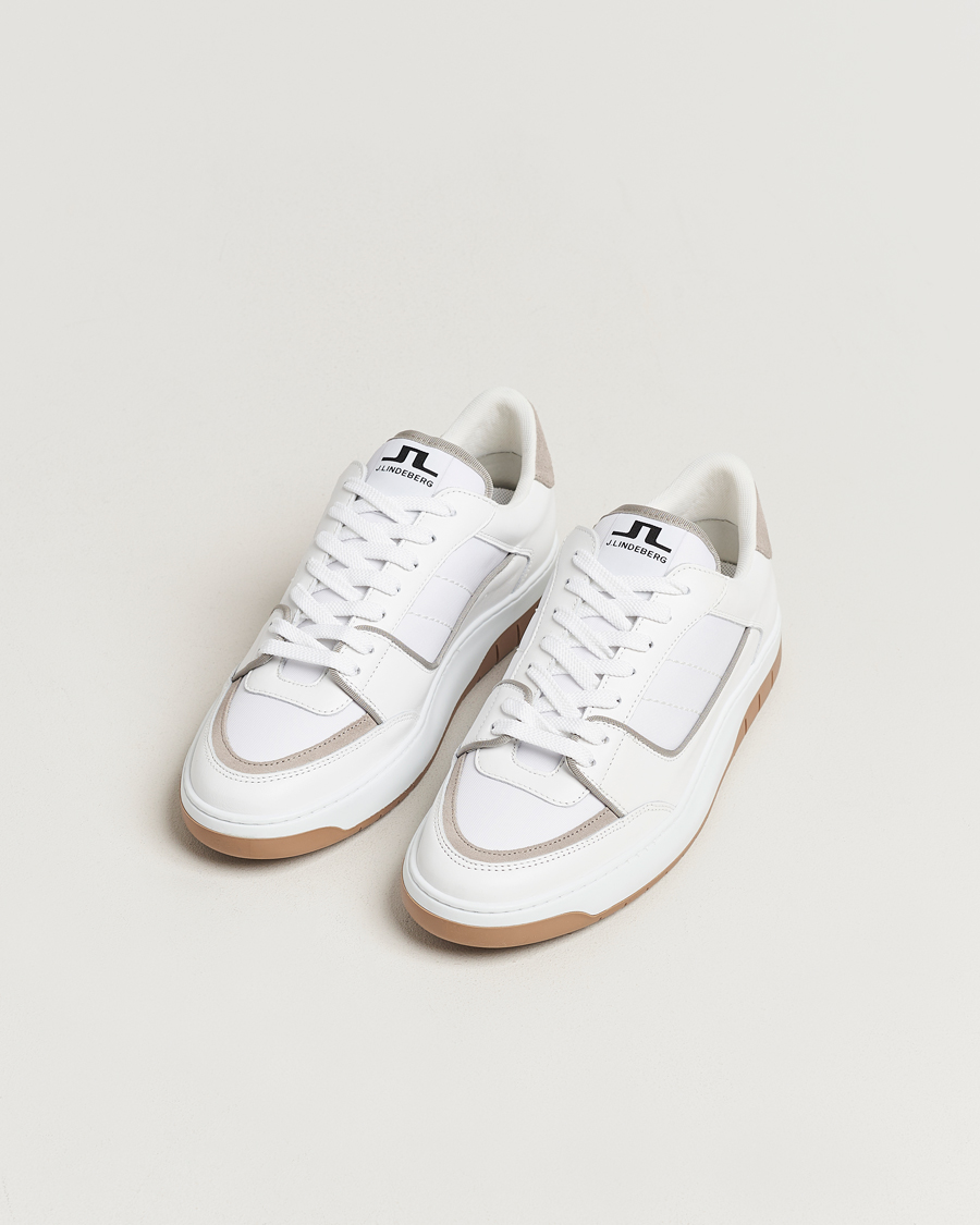 Herren | Neue Produktbilder | J.Lindeberg | Cobe Tennis Sneaker White