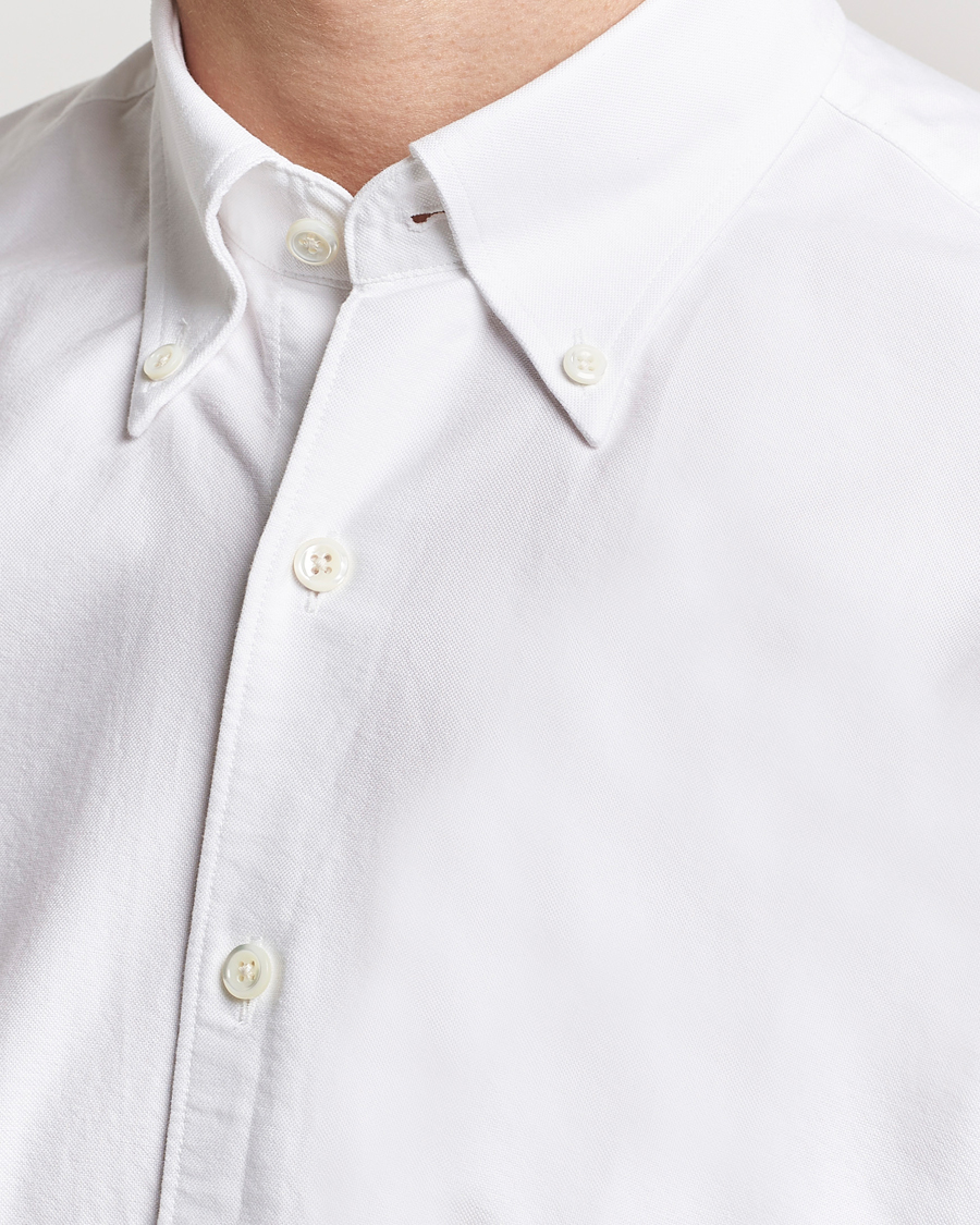 Herren | Hemden | Oscar Jacobson | Reg Fit BD Casual Oxford Optical White