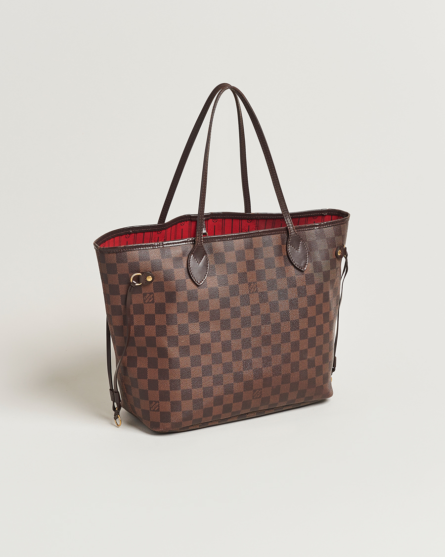 Louis Vuitton Pre Owned Neverfull MM Totebag Damier Ebene bei Care of Carl
