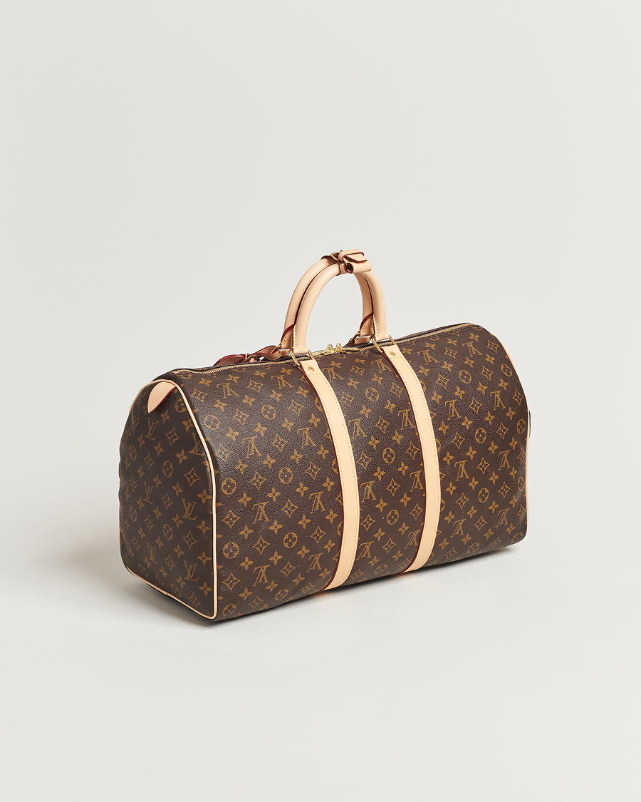 Herren | Pre-Owned & Vintage Bags | Louis Vuitton Pre-Owned | Keepall 50 Monogram 