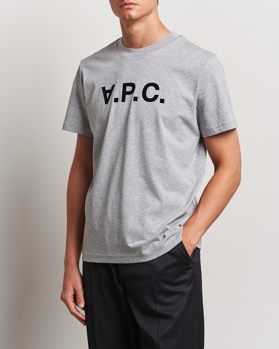 Herren | T-Shirts | A.P.C. | VPC T-Shirt Heather Grey