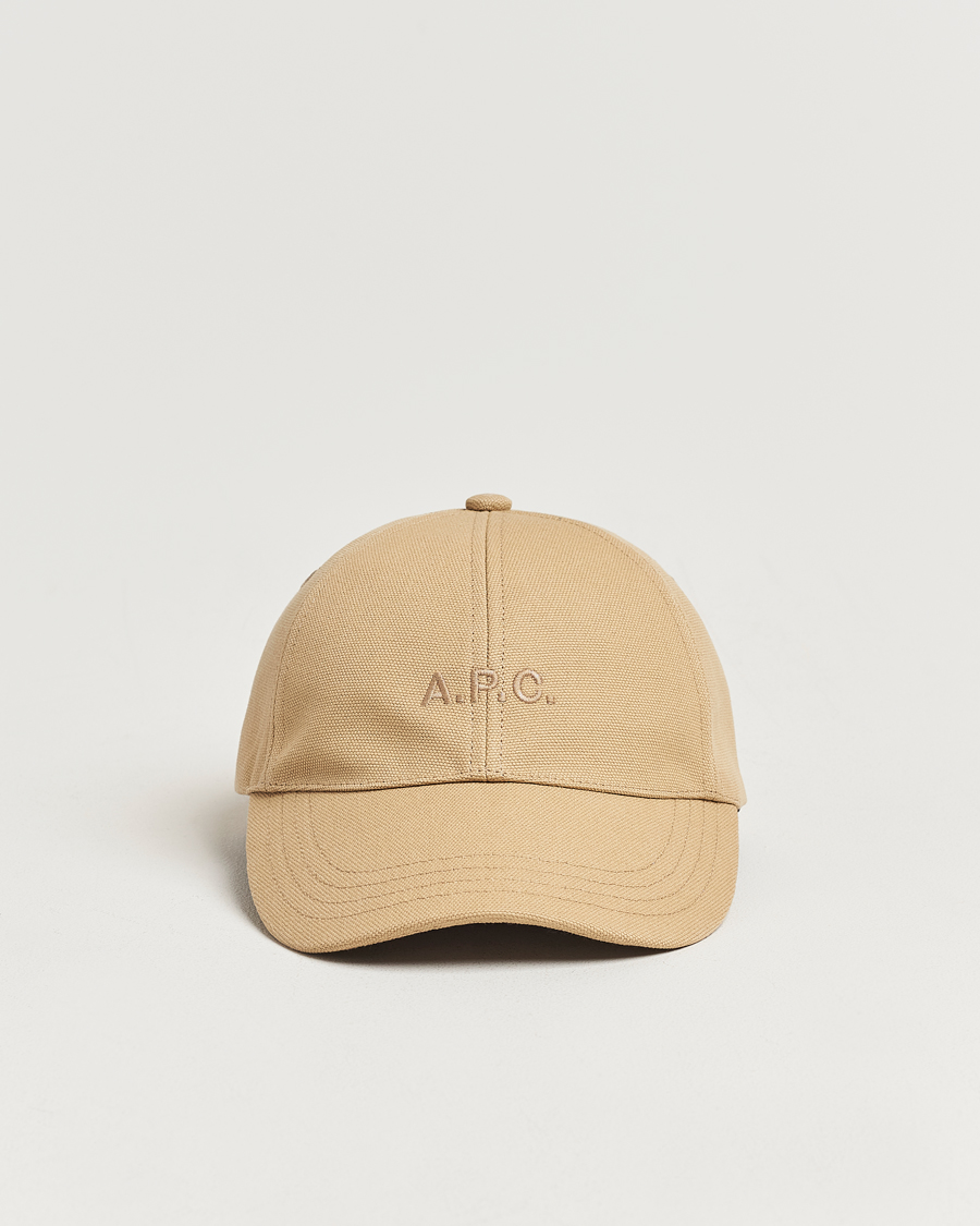 Herren |  | A.P.C. | Charlie Baseball Cap Dark Beige