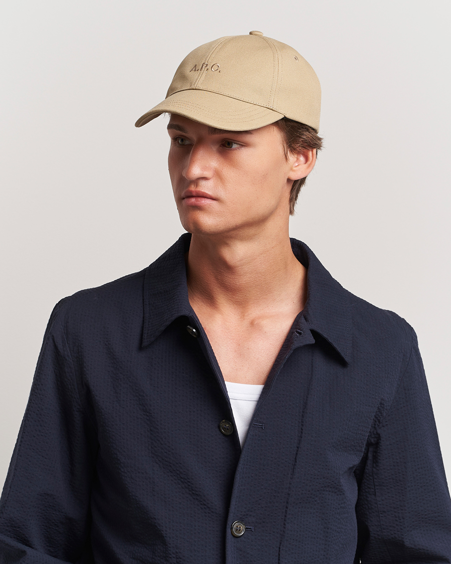 Herren |  | A.P.C. | Charlie Baseball Cap Dark Beige