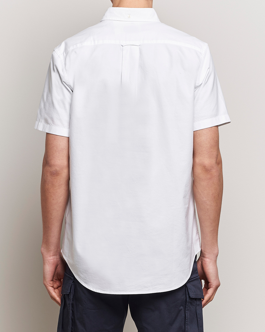 Herren | Hemden | GANT | Regular Short Sleeve Oxford Shirt White