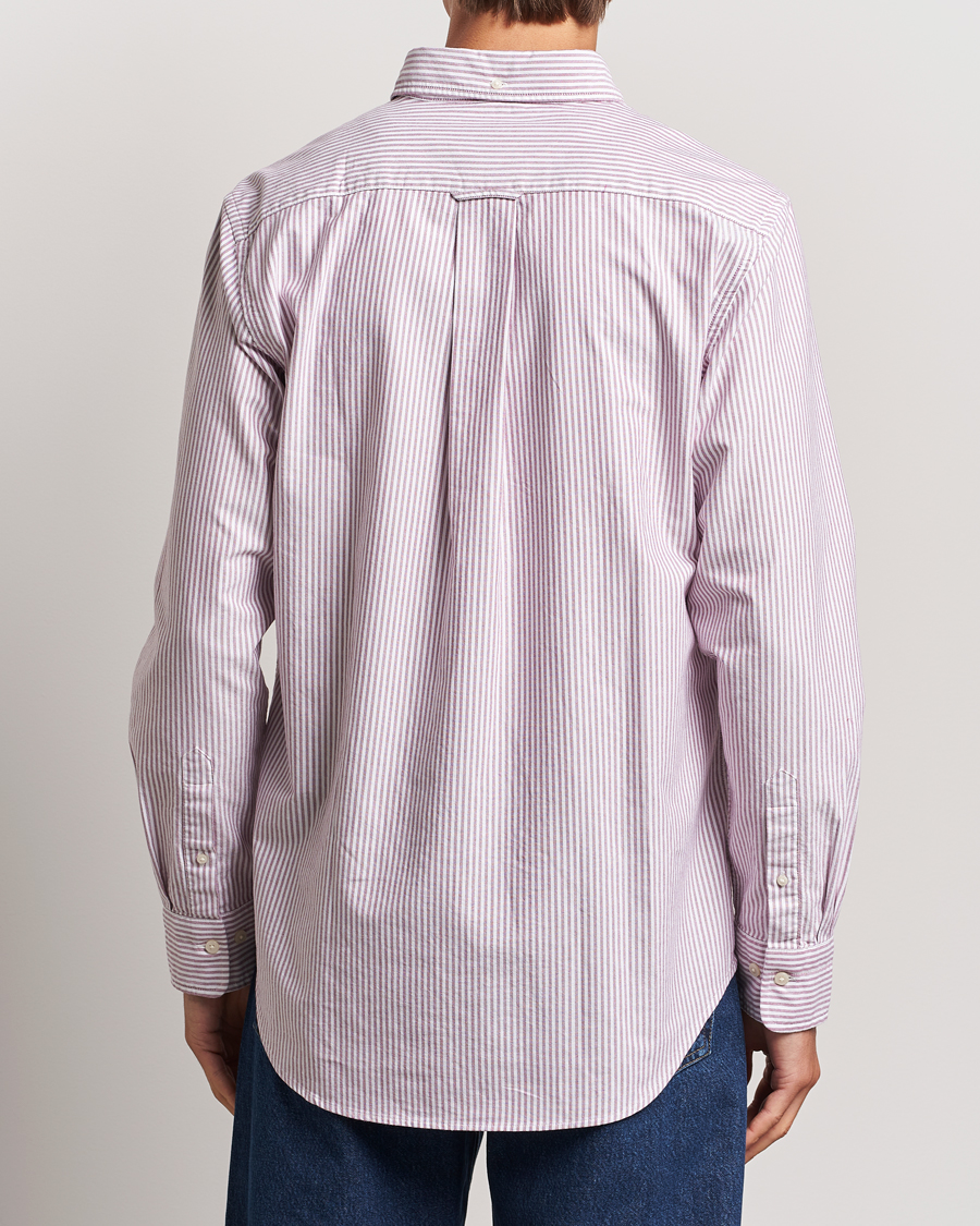 Herren | Hemden | GANT | Reg Oxford Banker Stripe Shirt Pale Syren