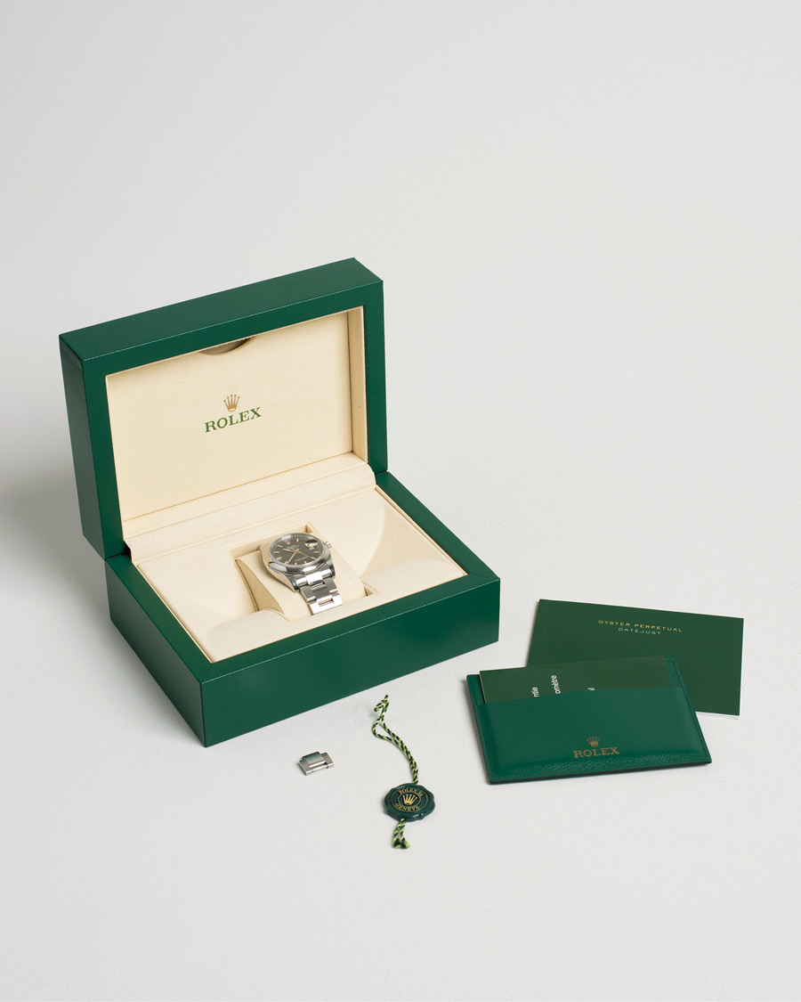 Herren | Rolex Pre-Owned Datejust 116200 Silver | Rolex Pre-Owned | Datejust 116200 Silver