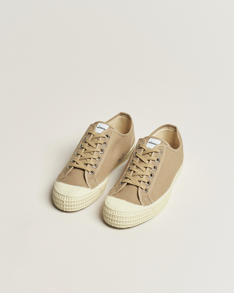 Herren | Novesta Star Master Contrast Seam Sneaker Beige | Novesta | Star Master Contrast Seam Sneaker Beige