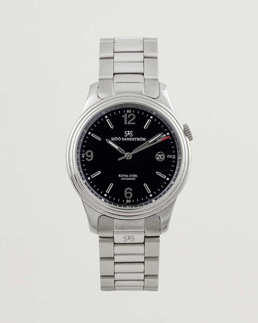 Herren | Sjöö Sandström Pre-Owned Royal Steel 41mm Silver | Sjöö Sandström Pre-Owned | Royal Steel 41mm Silver