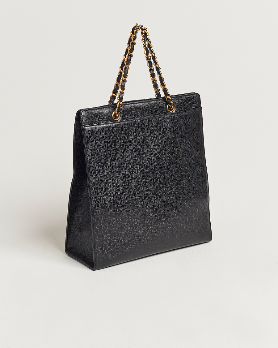 Herren | Gifts for Her | Chanel Pre-Owned | Chain Tote Bag Black