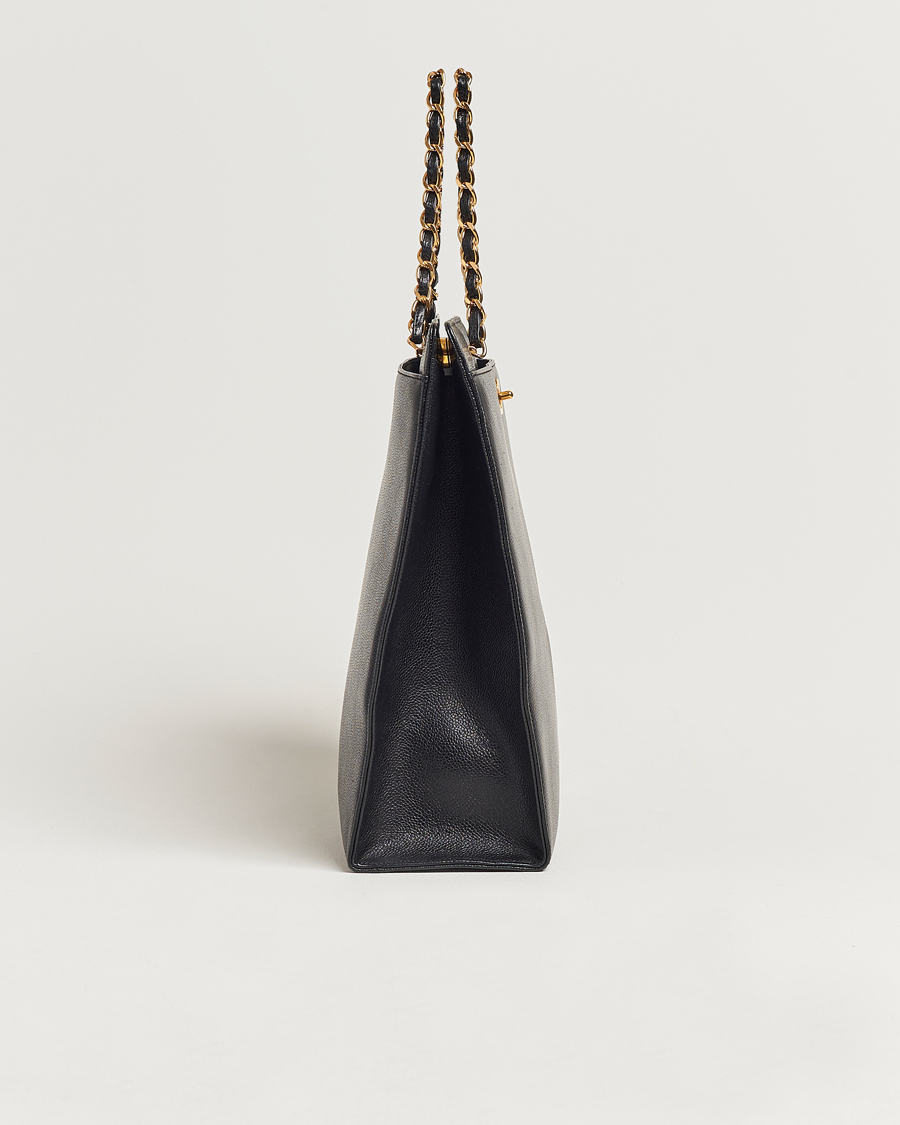 Herren | Gifts for Her | Chanel Pre-Owned | Chain Tote Bag Black