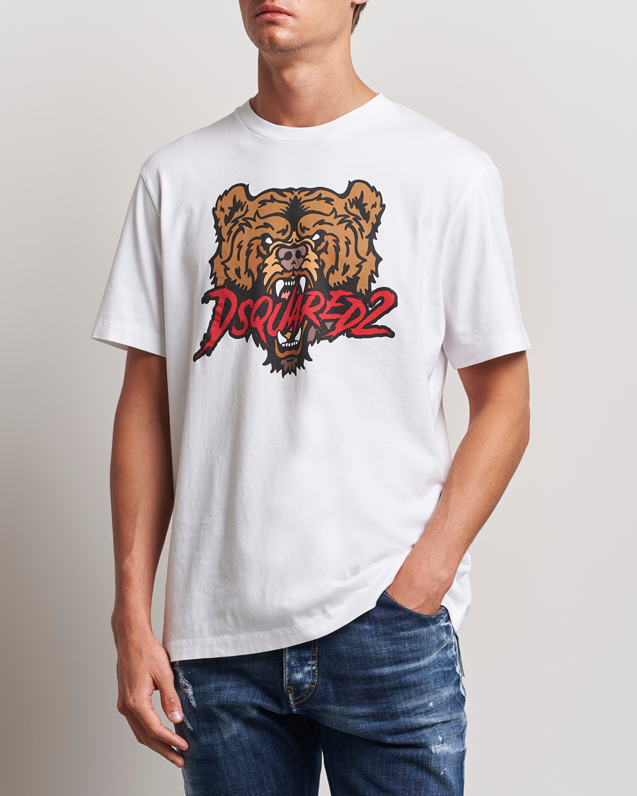 Herren |  | Dsquared2 | Bear T-Shirt White