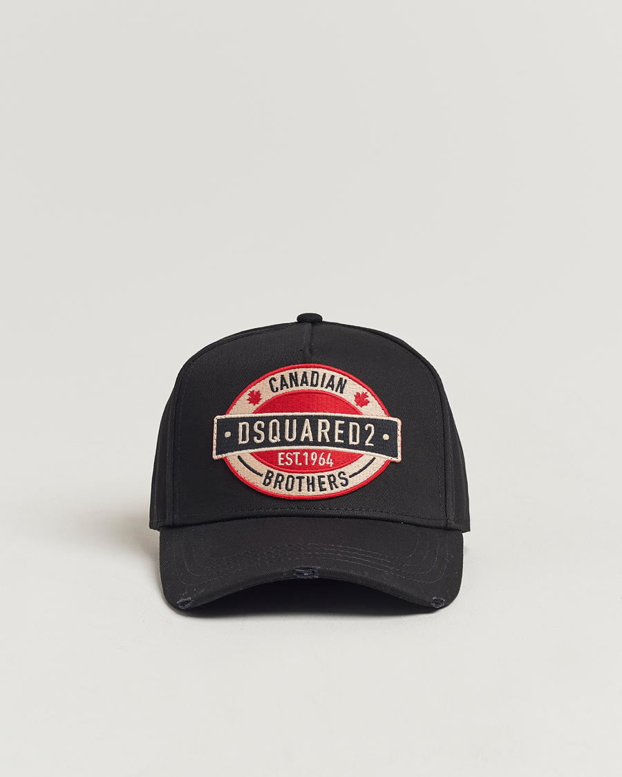 Black dsquared2 cap on sale