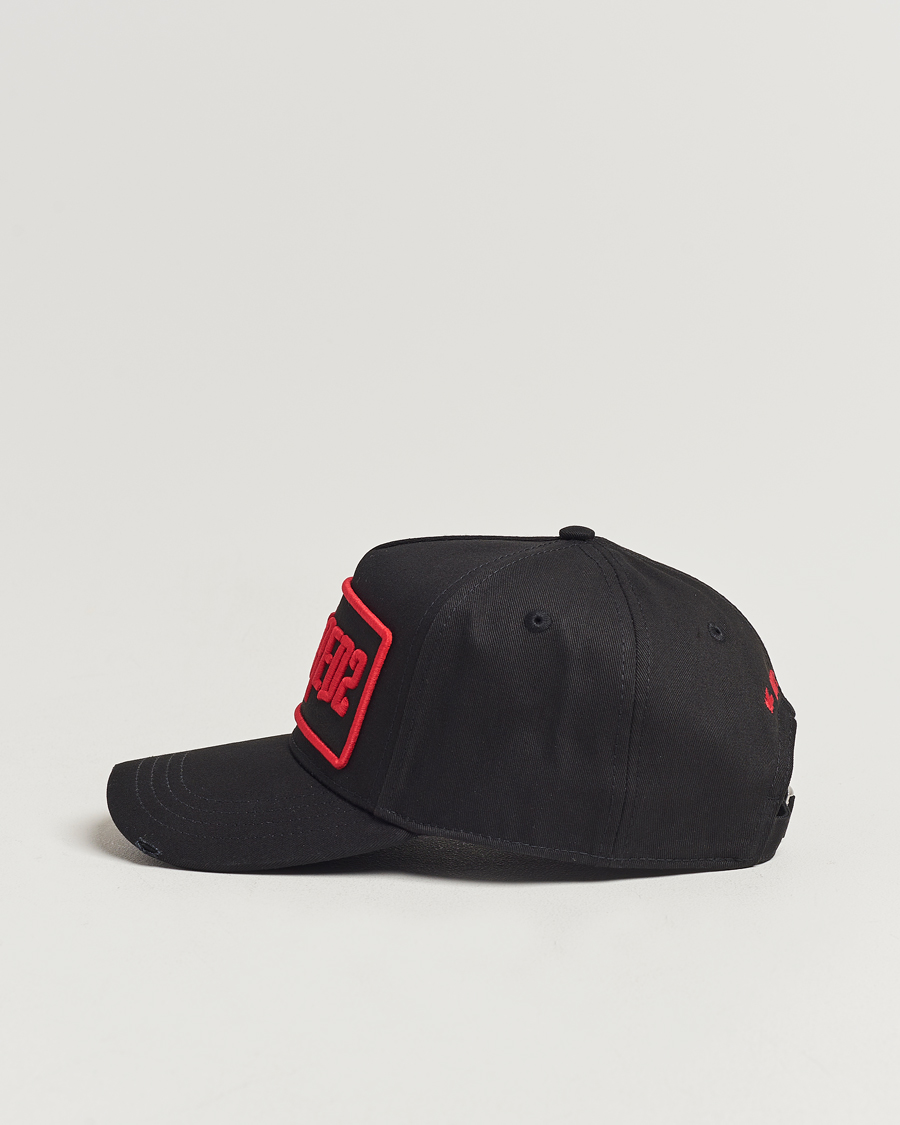 Herren | Dsquared2 Horror Baseball Cap Black | Dsquared2 | Horror Baseball Cap Black