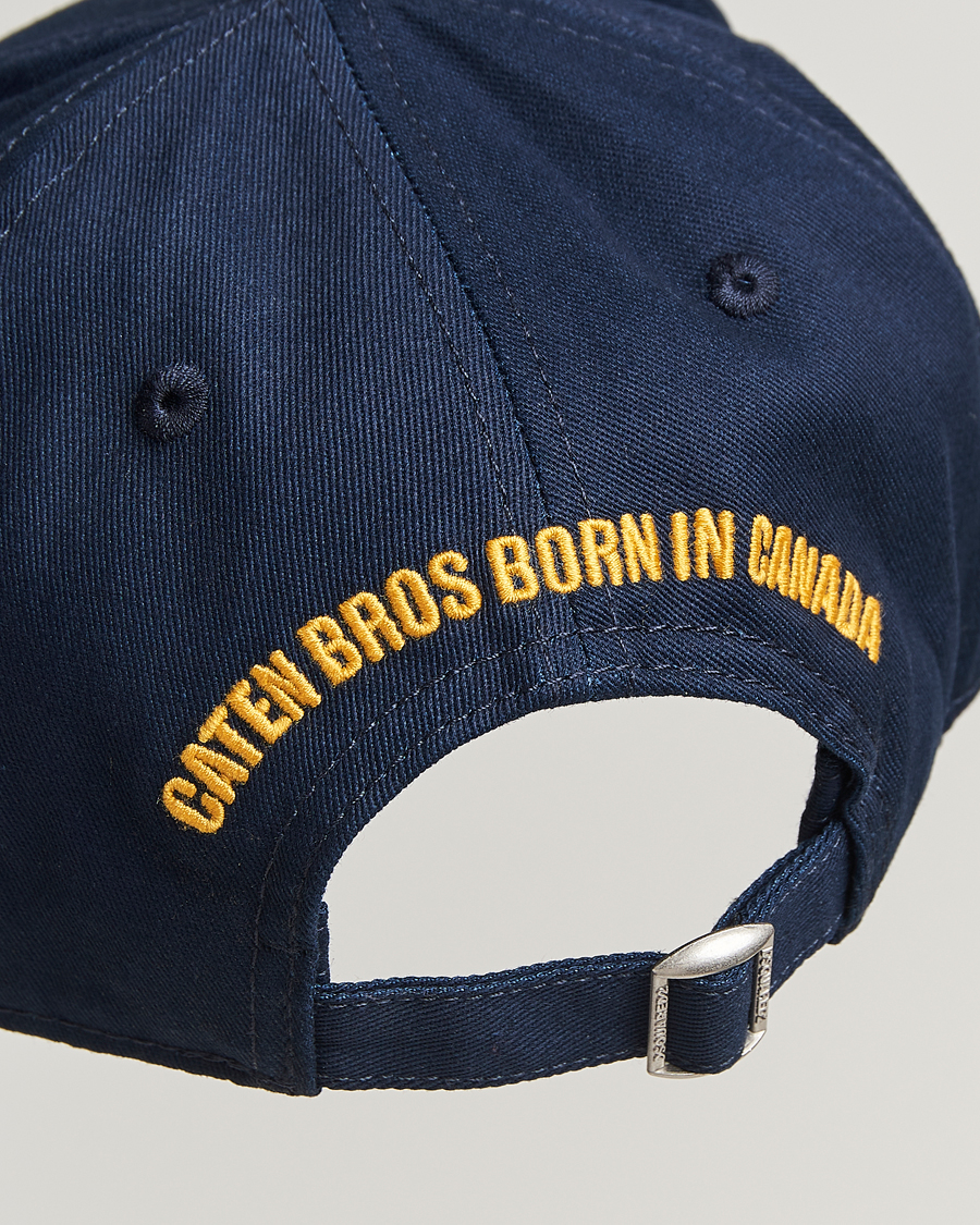 Herren | Dsquared2 Logo Baseball Cap Navy | Dsquared2 | Logo Baseball Cap Navy