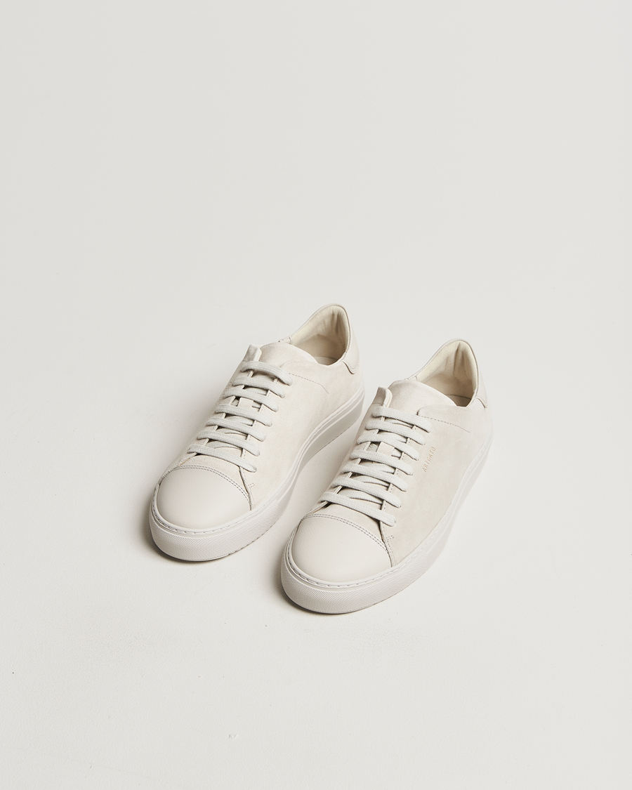 Herren | Axel Arigato Clean 90 Suede Cap Sneaker Beige | Axel Arigato | Clean 90 Suede Cap Sneaker Beige