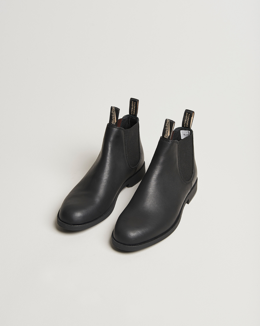 Herren | Boots | Blundstone | 1901 Dress Ankle Leather Chelsea Boot Black