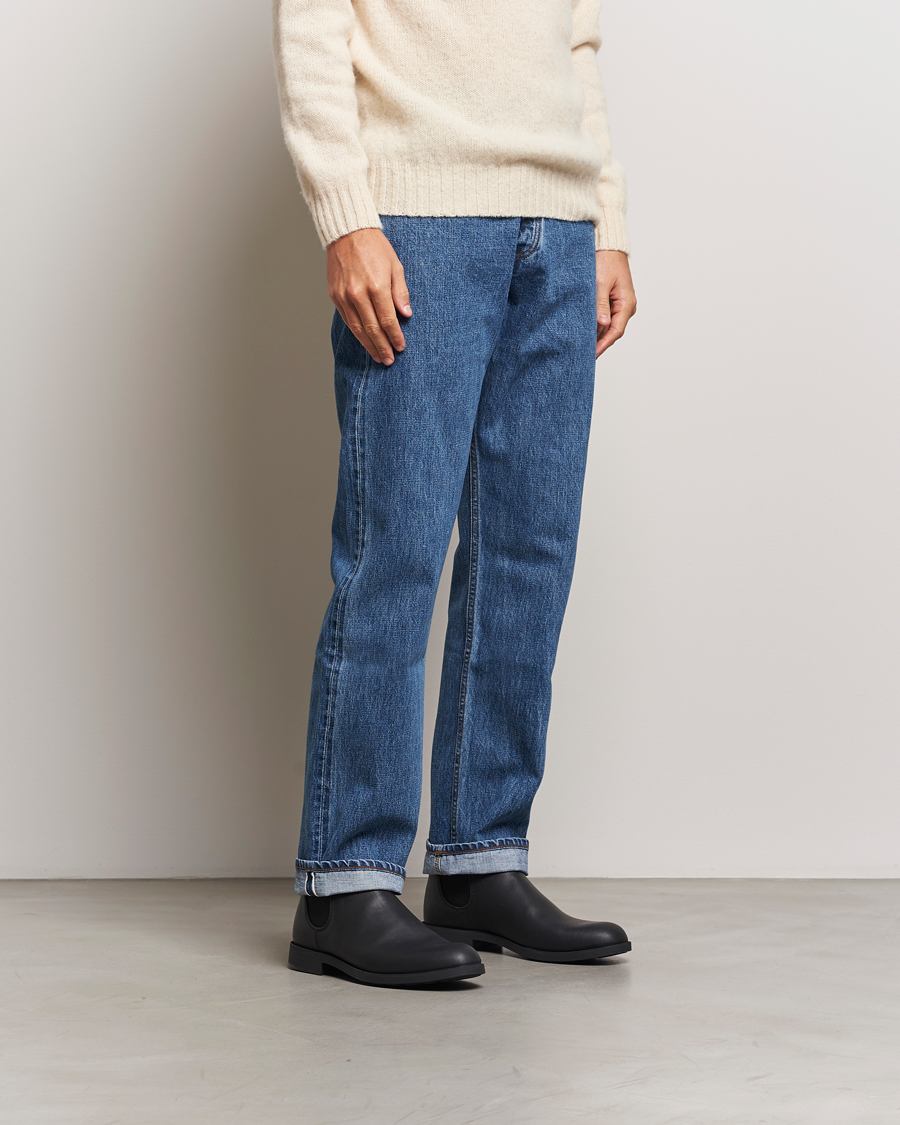 Herren | Boots | Blundstone | 1901 Dress Ankle Leather Chelsea Boot Black