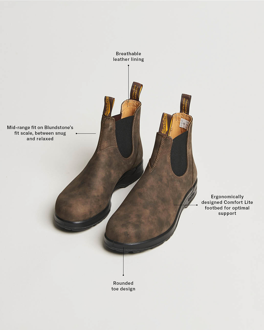 Herren | Boots | Blundstone | 2056 All Terrain Chelsea Boot Rustic Brown