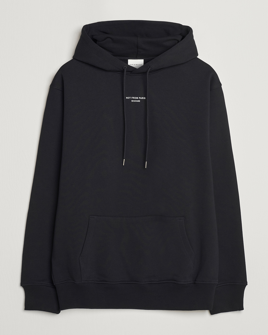 Herren | Pullover | Drôle de Monsieur | Classic Slogan Hoodie Black