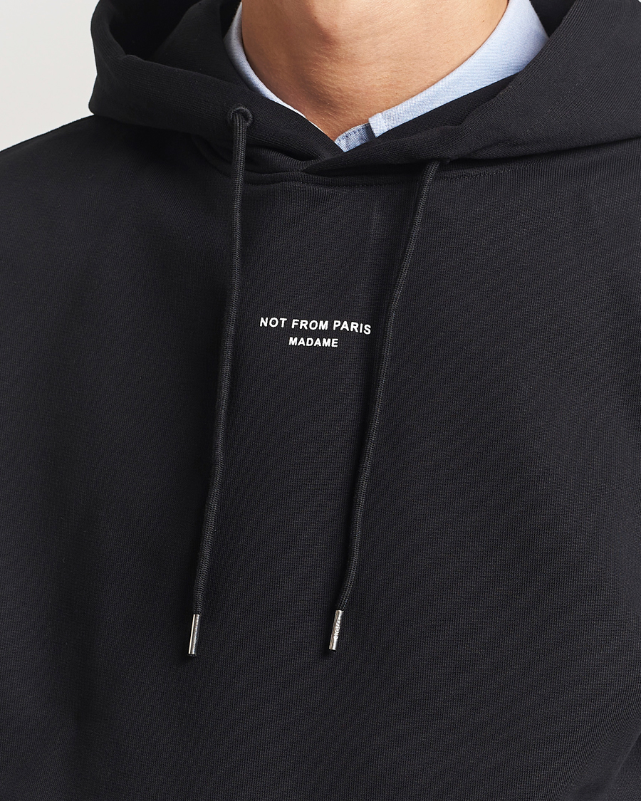 Herren | Pullover | Drôle de Monsieur | Classic Slogan Hoodie Black