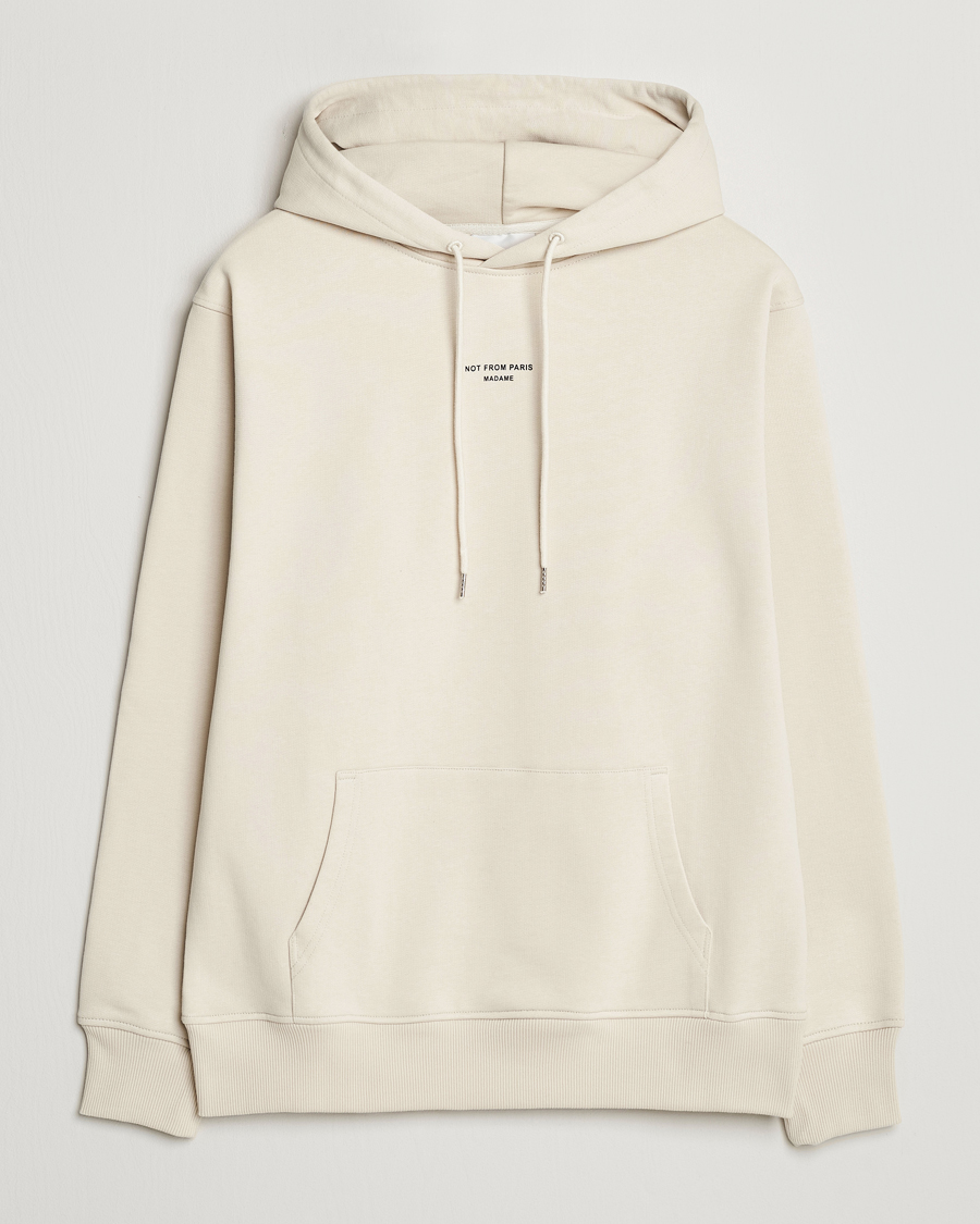 Herren | Pullover | Drôle de Monsieur | Classic Slogan Hoodie Mastic
