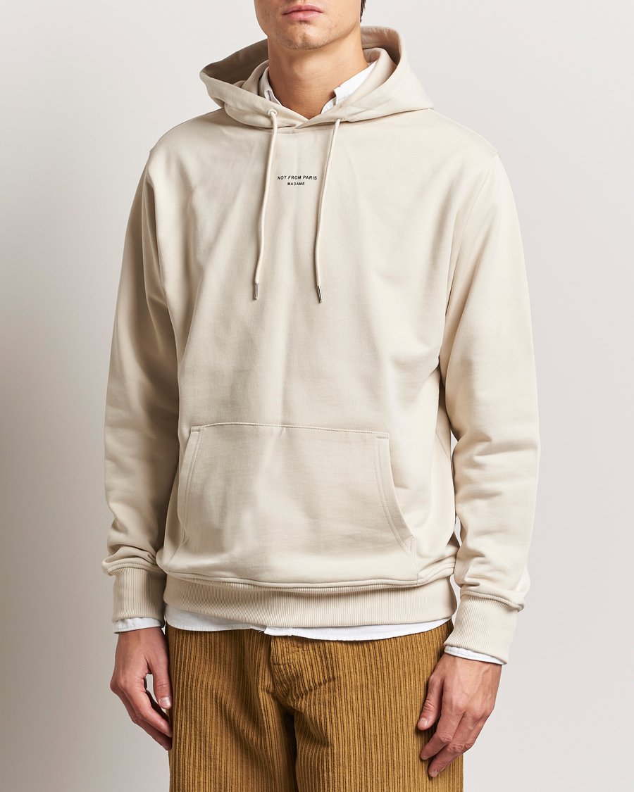 Herren | Pullover | Drôle de Monsieur | Classic Slogan Hoodie Mastic