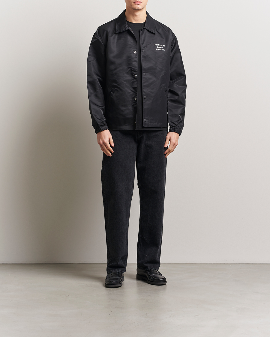 Herren | Jacken | Drôle de Monsieur | La Veste Slogan Jacket Black