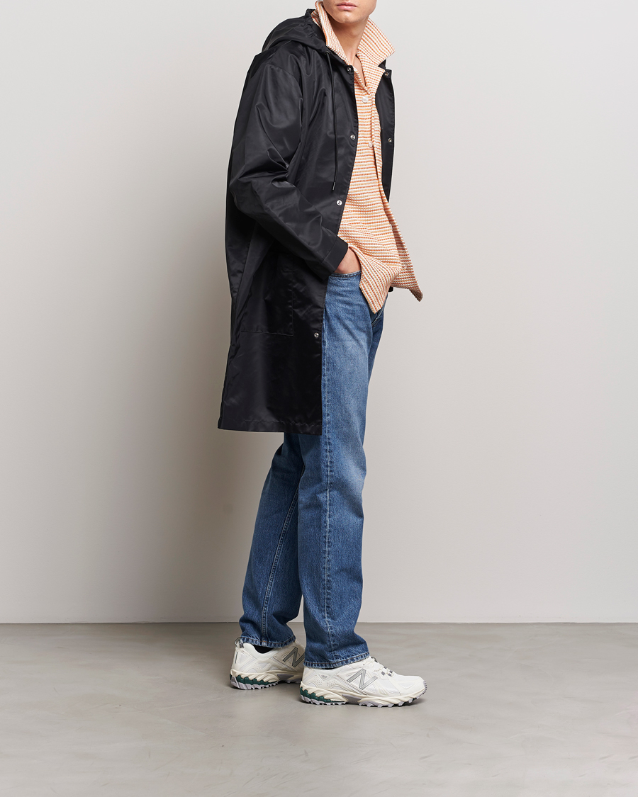 Herren | Jacken | Drôle de Monsieur | La Parka Slogan Coat Black