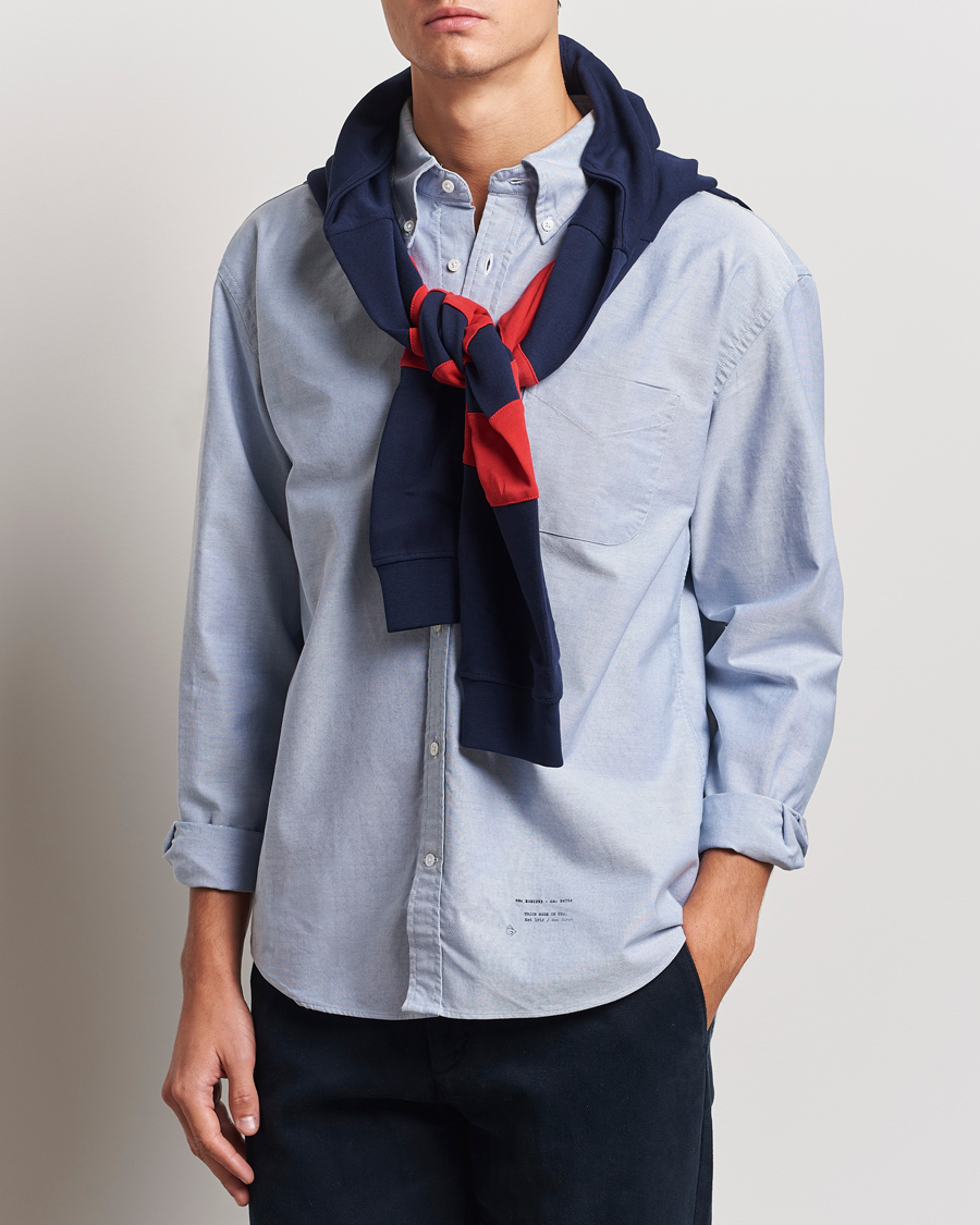 Herren | Hemden | GANT 240 Mulberry Street | Regular Fit US Oxford Shirt Blue Water