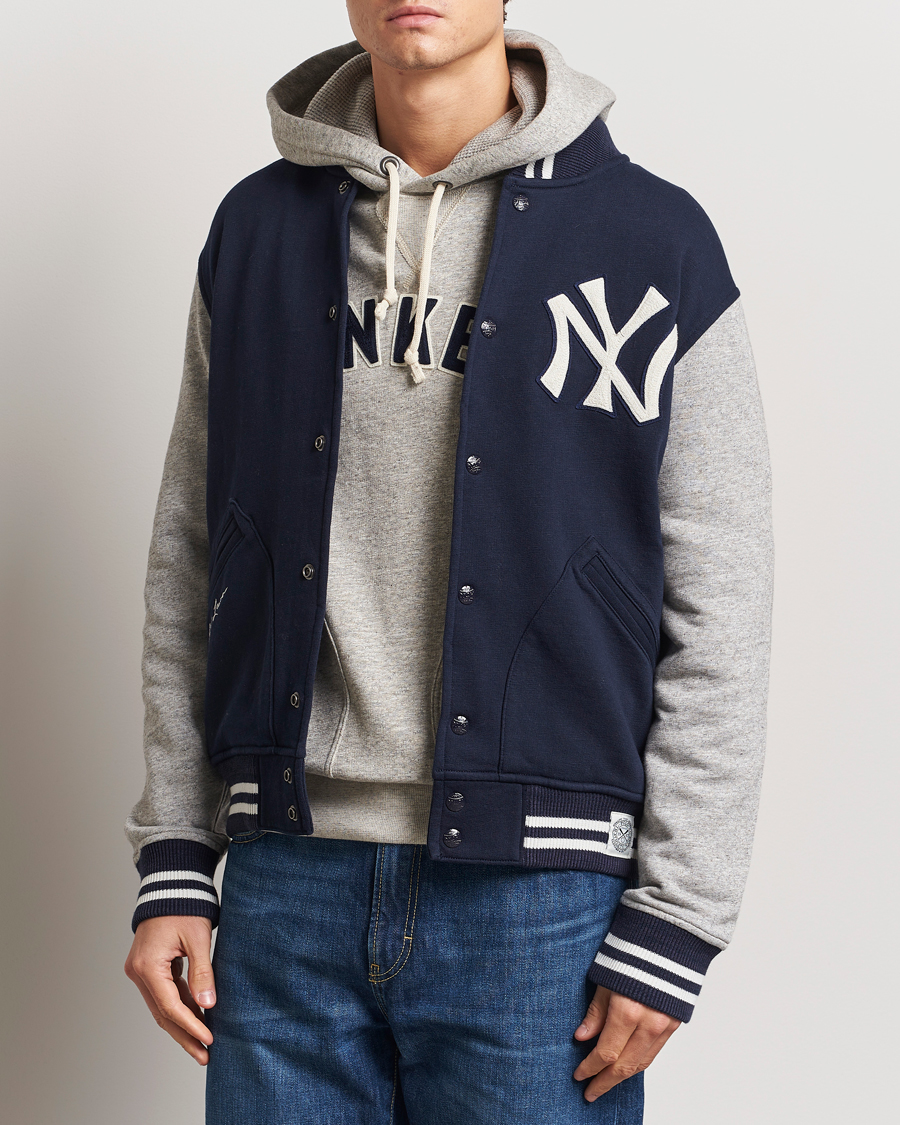 Herren | Pullover | Polo Ralph Lauren | MLB Yankees Sweatshirt Aviator Navy/Loft Heather